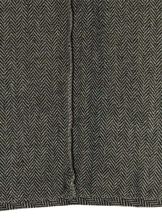 Making Believe Boys Peasant Costume Vest - Grey Tweed - Medium 6-8 | Pilgrim Outfit, Renaissance Vest, Victorian, Pioneer, Farmer Costume, 19th, and 20th Century Clothing, Newsie - Image 4